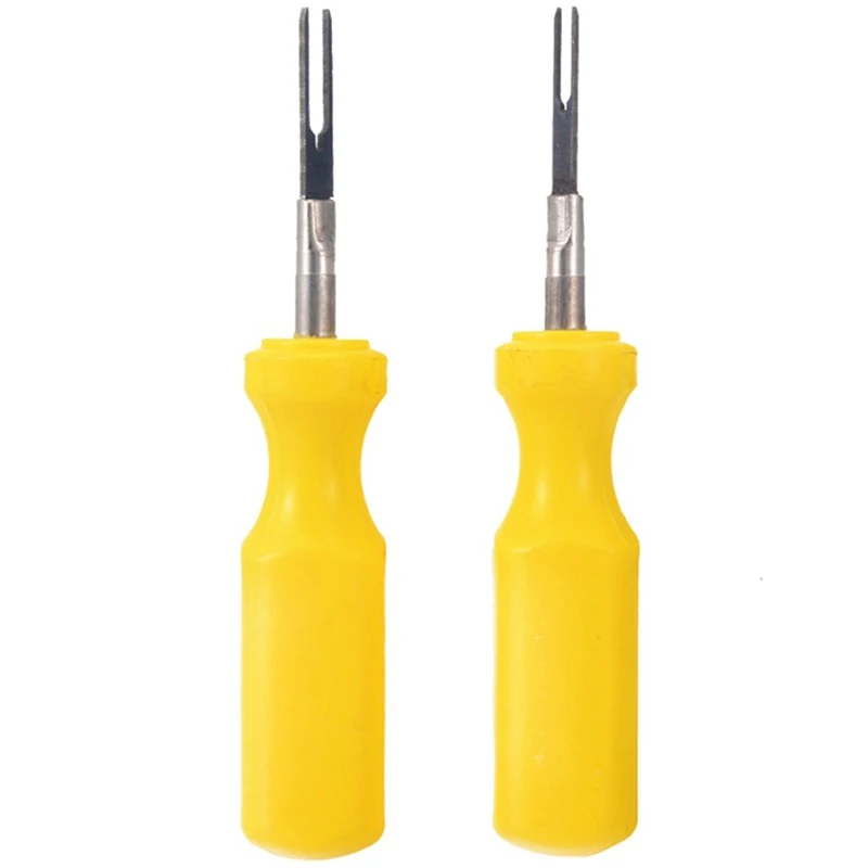 

2Pcs/Set 3Mm+2Mm Car Wiring Connector Pin Release Extractor Puller Auto Terminal Removal Handle Tool for Car