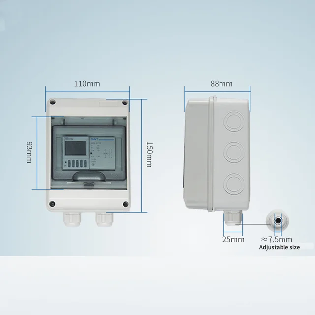 $ TOWE 63 A timer controller, high power industrial time control switch can set 16 sets of timers TW-DXK-63A