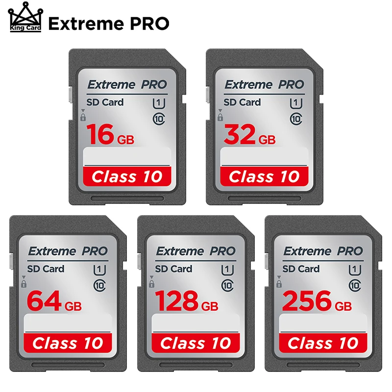 울트라 메모리 카드 UHS-I 클래스 10 플래시 카드, 풀 HD 카메라용 SD 카드, Class10 H2testw, 16GB, 32GB, 64GB, 128GB