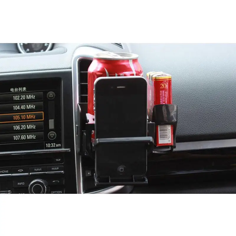 Car Drinks holder Plastic Water Glass Beverage Holder Air Conditioning Socket Storage support smartphone voiture