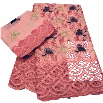 

2020 New Nigerian Swiss Voile Cotton Lace Fabric 061 African Swiss Voile Lace In Switzerland High Quality Swiss Dry Lace