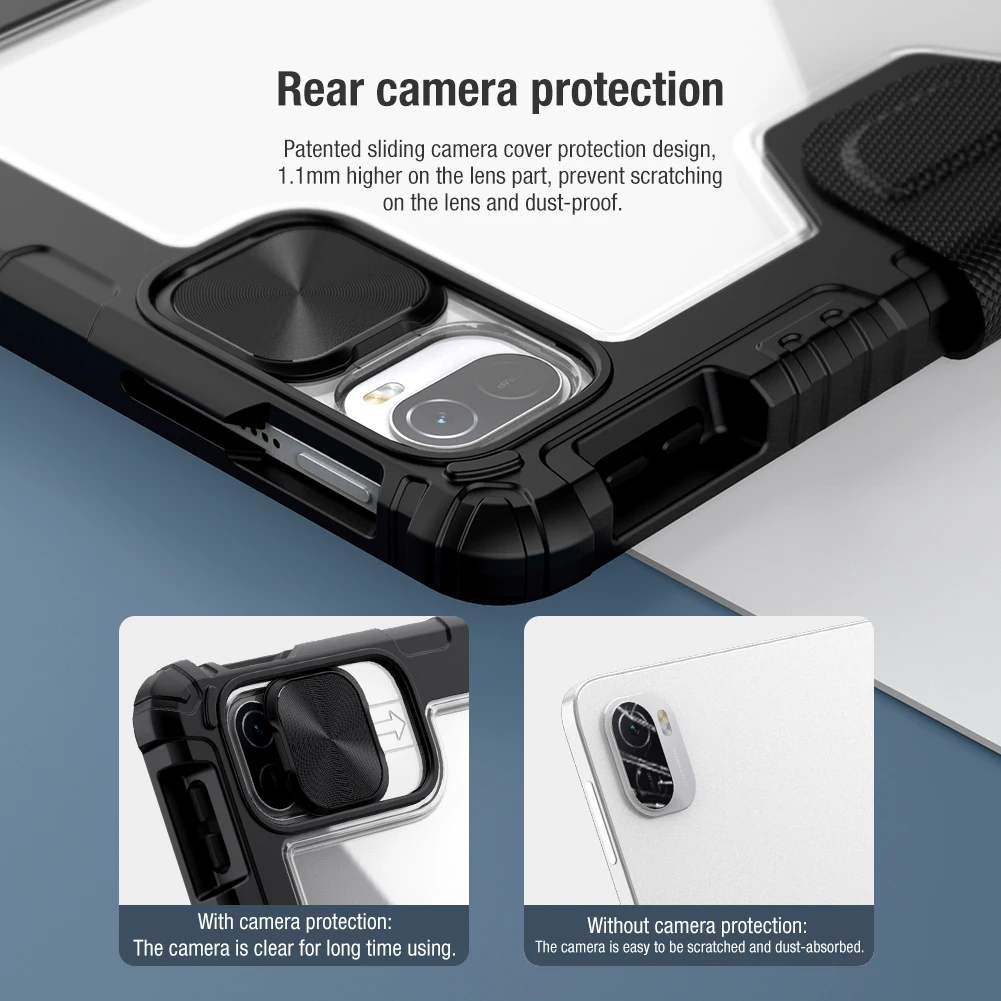 NILLKIN For Xiaomi Pad 6 Pro Case Magnetic Cover For Xiaomi Pad 6 Camera Protection Cover With Pencil Holder Mi pro tablet case