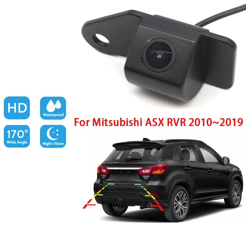 HD камера заднего вида для Mitsubishi ASX RVR 2010 2011 2012 2013 2014 2015 2016 2017 2018 2019 ночное видение