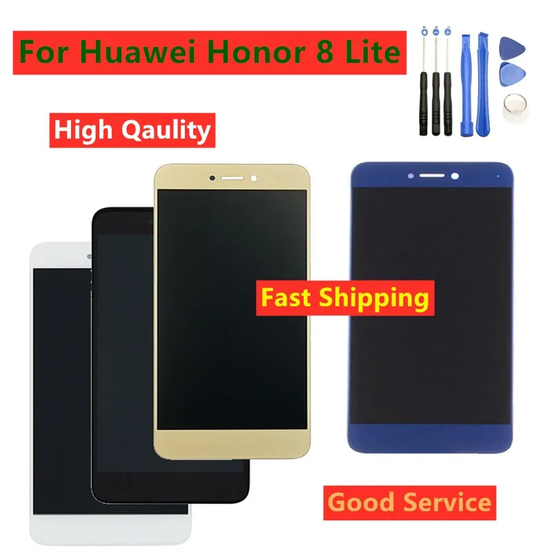 Сенсорный ЖК экран для Huawei honor 8 lite сенсорный с дисплеем в сборе Honor Youth Edition PRA