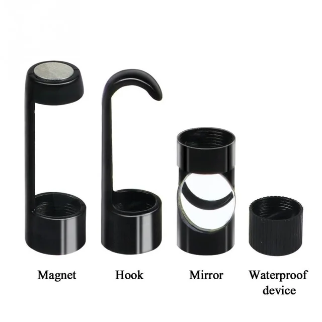 Accesseries Hook Magnet Side View Mirror Set Endoscope Camera Waterproof with Screw Threads Compatible for 8mm /5.5mm 2