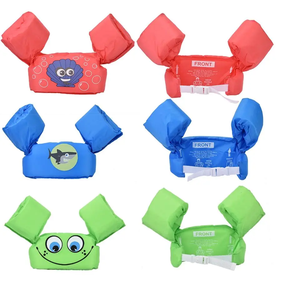 Baby Kids Arm Ring Life Vest Floats Foam Safety Life Jacket Sleeves