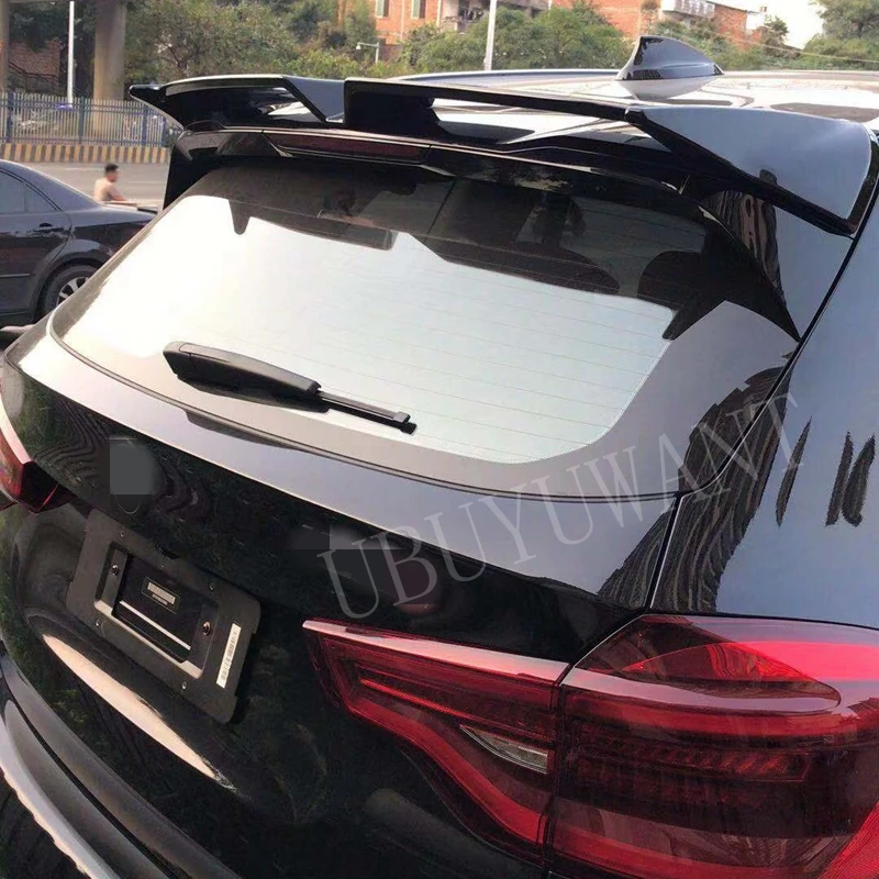 

For BMW X3 2018 ABS Material Primer Color Exterior Rear Roof Spoiler Tail Trunk Boot Wing Decoration Car Styling