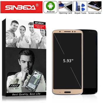 

5.9"Original Display For Motorola Moto G6 Plus LCD Touch Screen Digitizer with Frame For Moto G6 Plus Display Replacement XT1926