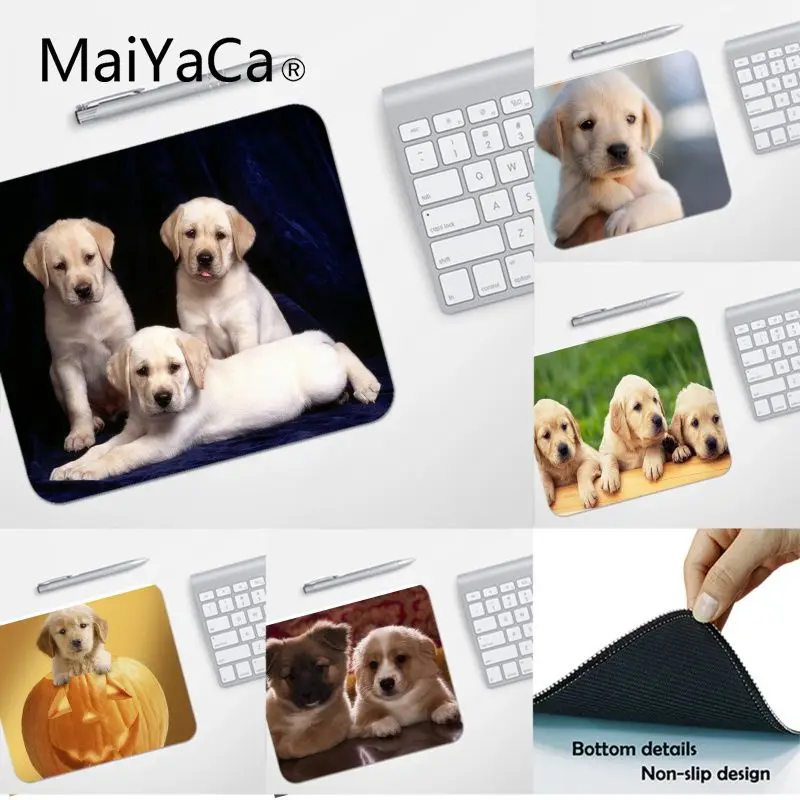 MaiYaCa высокое качество собака милый индивидуальный игровой коврик для мыши для ноутбука Гладкий коврик для письма настольные компьютеры мат игровой коврик для мыши