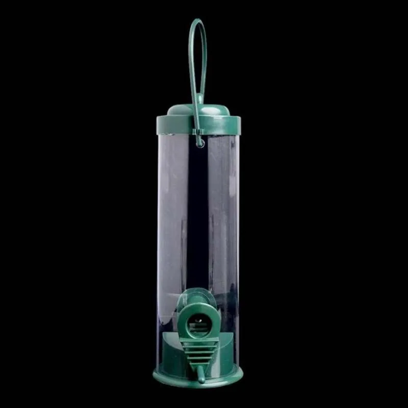 Hanging Bird Feeder For Birds Parrot Lovebird Macaws Transparant Outdoor