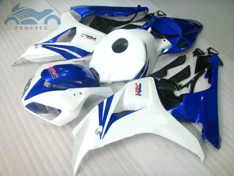 Впрыска обтекателя комплект Подходит для Honda CBR 1000RR 2006 2007 CBR1000RR 06 07 синий белый рынок запчастей АБС обтекатель наборы кузова XY13