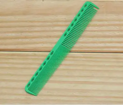 1 шт. Расческа для стрижки волос, парикмахерская расческа - Цвет: 339green