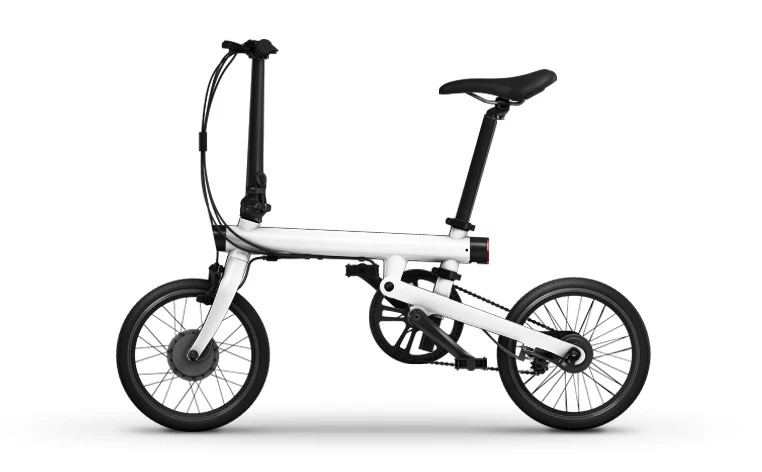 Дюймов 16 Xiaomi Электрический велосипед Qicycle Ef1 Электрический Смарт-велосипед мини складной электровелосипед литиевый аккумулятор для электровелосипеда Mijia City - Цвет: white