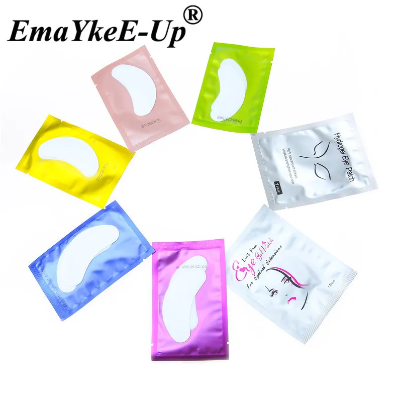 50pair Eye Pads Lashes Extension Pads Under Eye Lash Grafting Hydrating Eye Tips Sticker Wraps Beauty Make Up Tools              (7)
