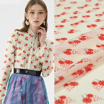 

50x140cm Natural 100% mulberry silk double joe fabric 16mm soft shiny matt fashion clothing shirt fabric for dress cloth sewing