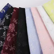 Жаккардовая парча ткань для свадебного платья, жаккардовая парча ткань ткани, вечернее платье юбка Швейные материалы Ткань D08