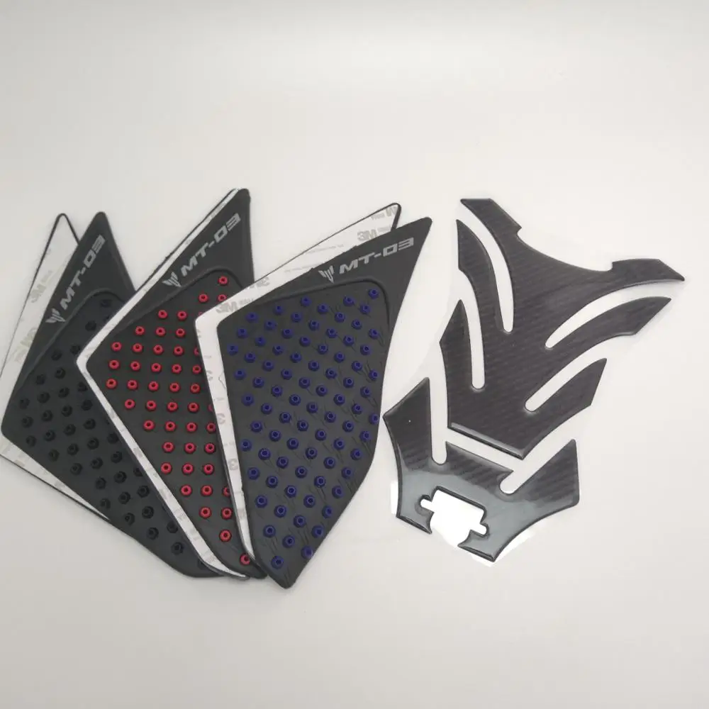 

Motorcycle Tank Pad + Side Pad For Yamaha MT-03 MT03 MT 03 2015-2016