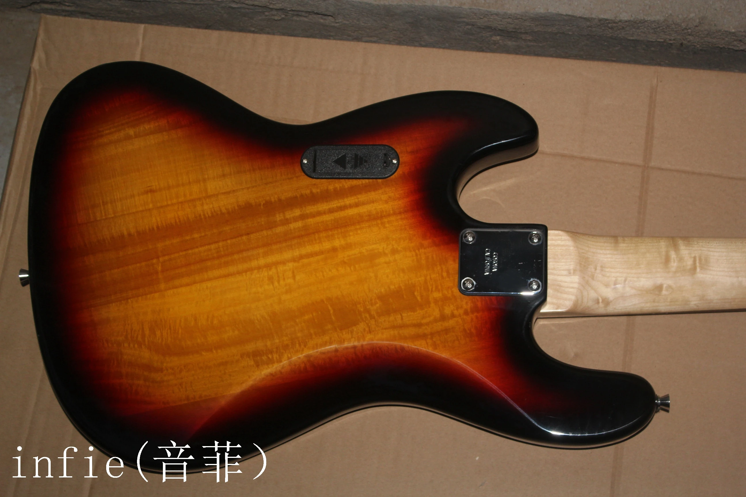Бесплатная доставка Высокое качество джаз бас 5 струна Sunburst палисандр гриф