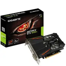 Видеокарта GIGABYTE PCIE16 GTX1050TI 4GB GDDR5 GV-N105TD5-4GD V1.1