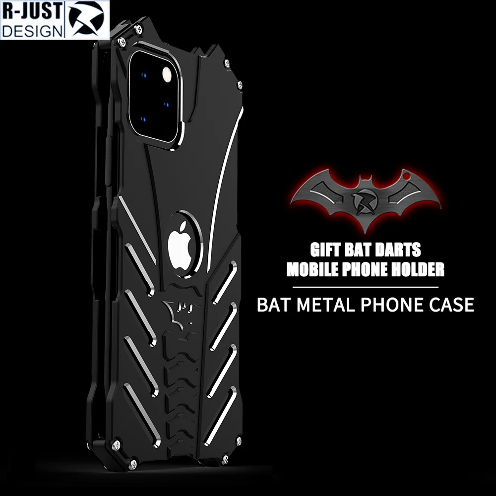 R-JUST серия gunдамская металлический бампер для Apple iPhone 11 Pro Max/11 Pro/11 Armor Doom алюминиевый корпус