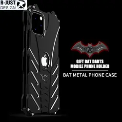 R-JUST серия gunдамская металлический бампер для Apple iPhone 11 Pro Max/11 Pro/11 Armor Doom алюминиевый корпус