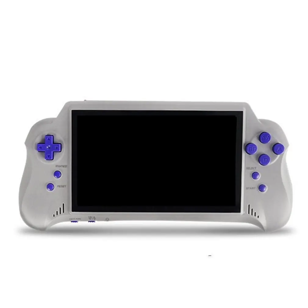 

7 Inch Kid Handheld Game Players Console Portable 8big Retro Classic Video Color Screen Display Game Player
