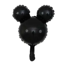 50 шт. 25*45 см милые мини Микки Маус голова воздушные шары мультфильм форма головы надувные глобалы с днем рождения поставка детские игрушки