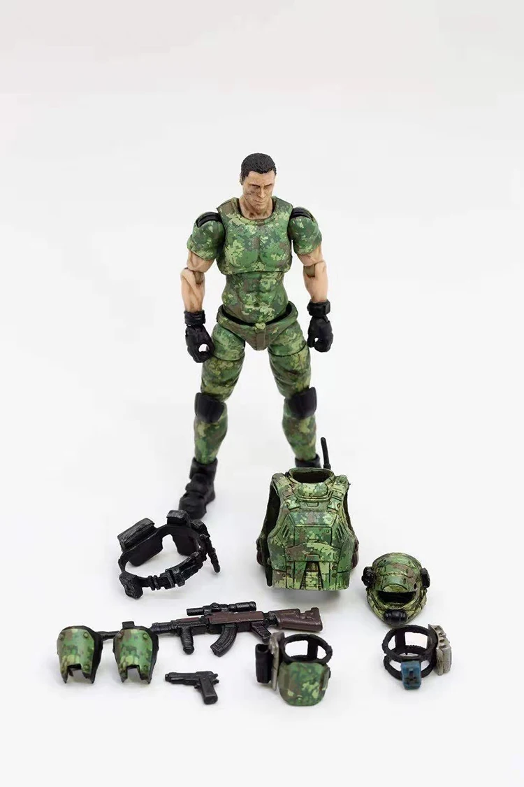 1/18 экшн фигурка JOYTOY российские строительные фигурки солдат коллекционная