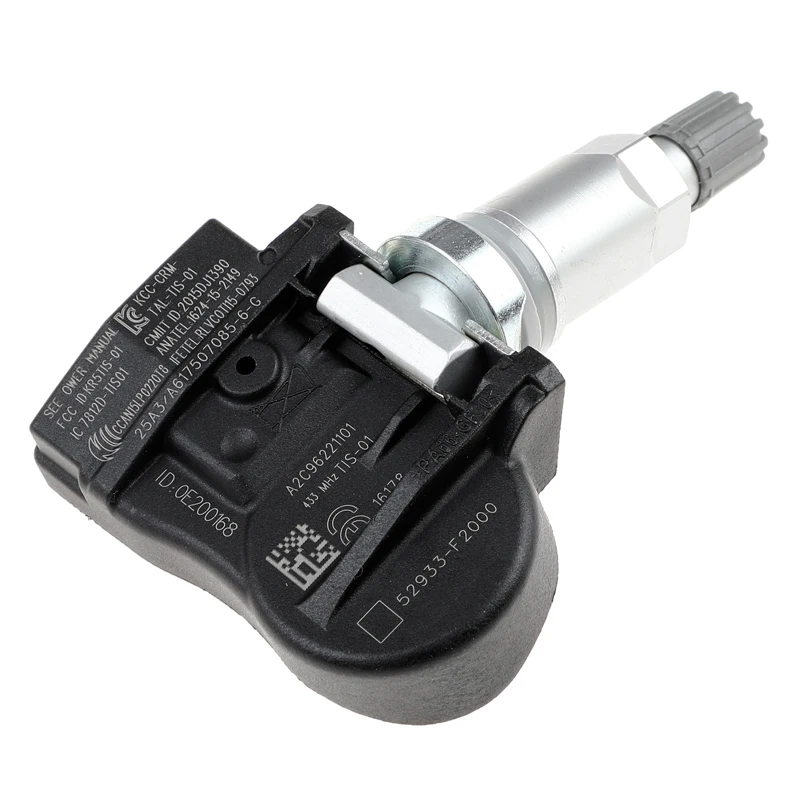 HYUNDAI 433Mhz TPMS Tire Pressure Sensor 2017~2019 AVANTE KONA ELECTRIC ELANTRA
