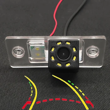 

Dynamic Trajectory Tracks HD Car Rear View Backup Camera For Volkswagen Rabbit Scirocco Passat B5 Polo Tiguan Golf Bora Touareg