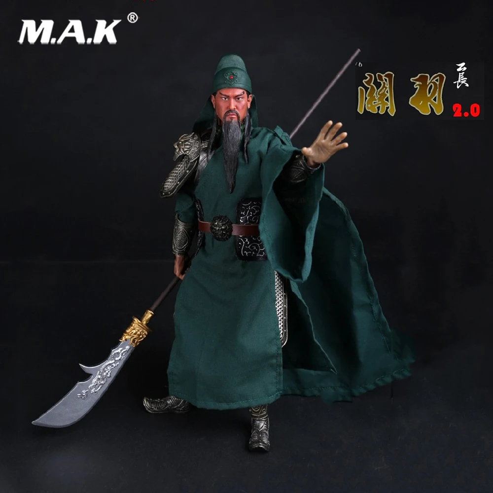 

NEW in stock Full Set 1/6 Guan Yu Movable Action Figure Doll NO:ZH012 Head Body Clothes Weapon Accessory Model for Fans Gifts