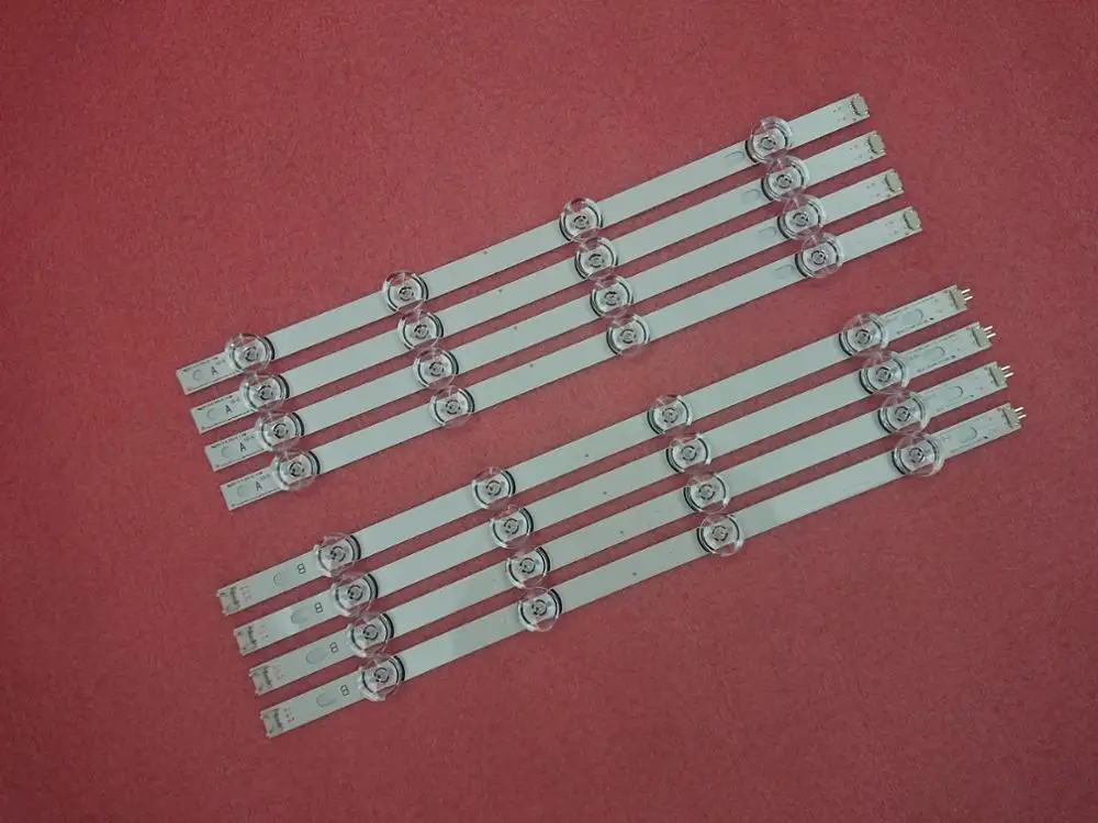 

New 10set=80pcs LED strip for LG 42LF580V 42LB570V innotek DRT 3.0 42 A B 6916L-1956E 1957E 1709A 1710A 1709B 1710B 1956C 1957C