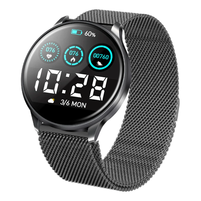 

Bakeey C198S IPS Full Touch 8 Sports Mode Smart Watch Fitness Band Music Control Weather Blood Oxygen Monitor Smart Watch Men