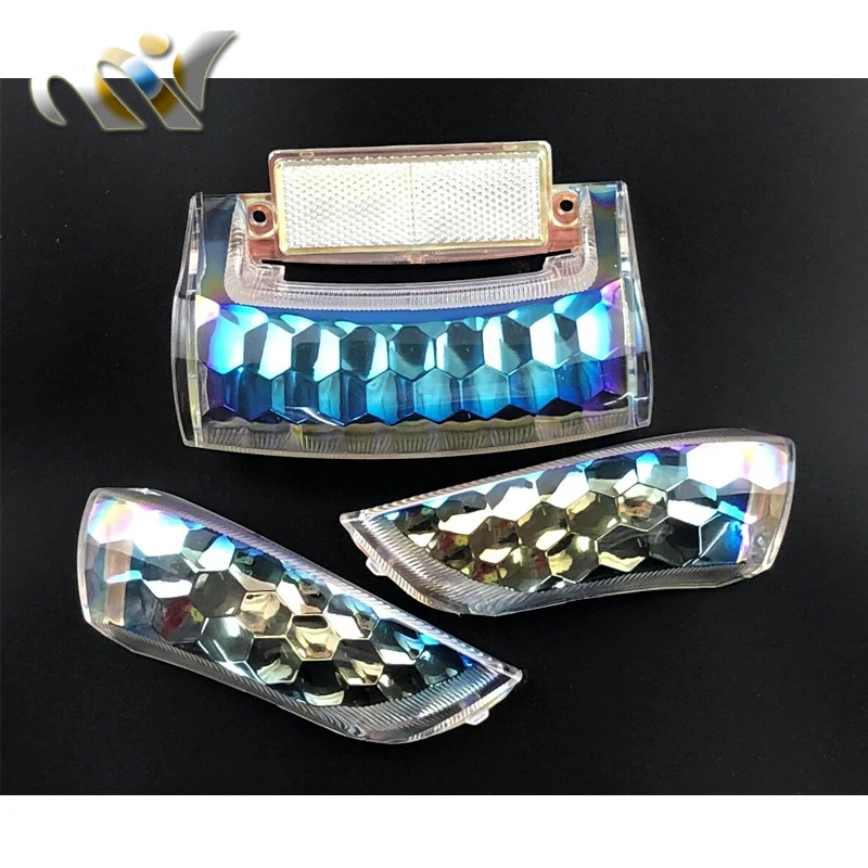 Motorcycle Lamp Housing Motorcycle Front turn lamp housing rear brake light for Honda DIO50 AF17 AF18 AF25 tail light brake lamp cover transparent glass