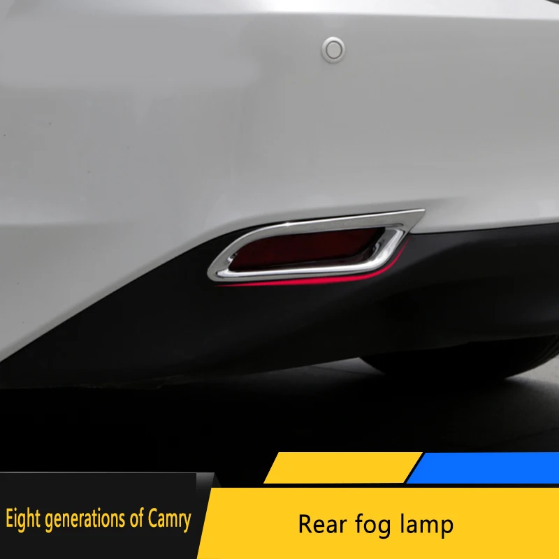 

Eight generation Camry Front fog lampshade modified 2019 models for Toyota Camry Rear fog lamp frame decorative strip