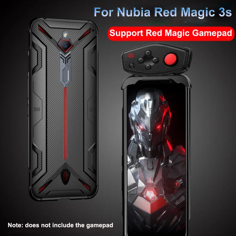 Ударопрочный защитный ТПУ мягкий чехол для телефона s ZTE Nubia Red Magic 3S крышка с