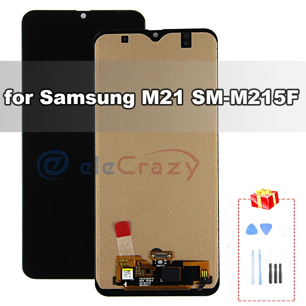 

Original for Samsung M21 SM-M215F LCD Screen Display with Touch Digitizer Assembly Replacement 100% Tested
