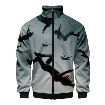 

2019 THE 100 Zipper Jackets Casual Fire brigade Jackets New Fashion Highstreet Autumn And Spring Clothes Jacket streetwear
