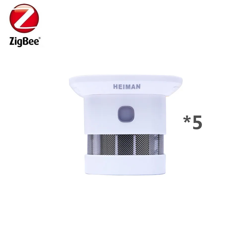 Умный беспроводной противопожарный детектор Zigbee сигнализация с датчиком дыма
