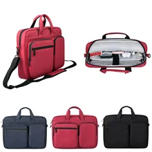 Сумка для ноутбука 13 14 15 15,6 дюймов нейлоновая подушка безопасности Сумка водонепроницаемая сумка для компьютера сумки для Macbook Dell acer