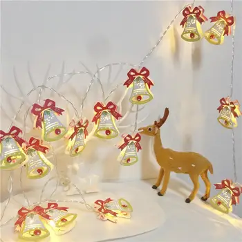 

LED String Lights(6.56ft.) Flexible Battery Operated Christmas Fairy String Lights Xmas Indoor Decor Snowman Gloves