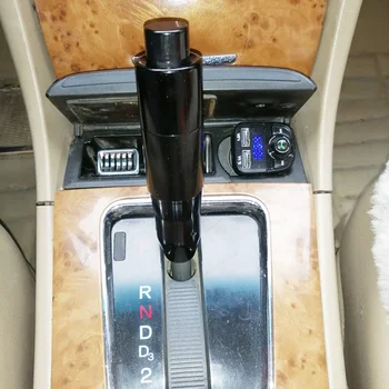 

Auto Car Automatic Transmission AT Button Shfiter Shift Knob CVT Gear Handle Gear Stick Head Aluminum Blue Silver Black Red