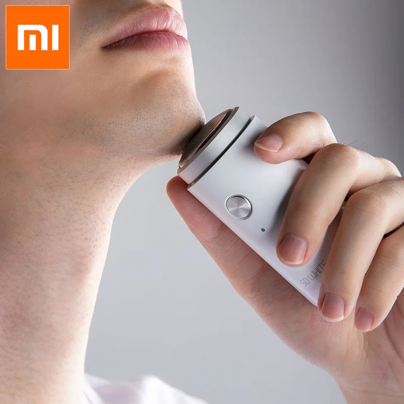 

Xiaomi SO WHITE ED1 Mini Electric Shaver Rotary Shaver Dry Wet Deep Clean Beard Repair Waterproof Electric Shaver