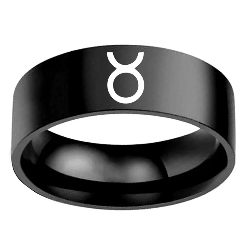 Nuevos anillos de 12 constelaciones para mujer, hombre, Virgo