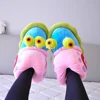 Winter Cartoon Slippers Women Funny Cute Snail Home Plush Shoes Indoor Cozy Flat Slides Furry Warm Cotton Slipper Girl Flip Flop ► Photo 3/6
