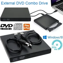 USB внешний DVD CD RW диск писатель плеер для ПК ноутбук VDX99