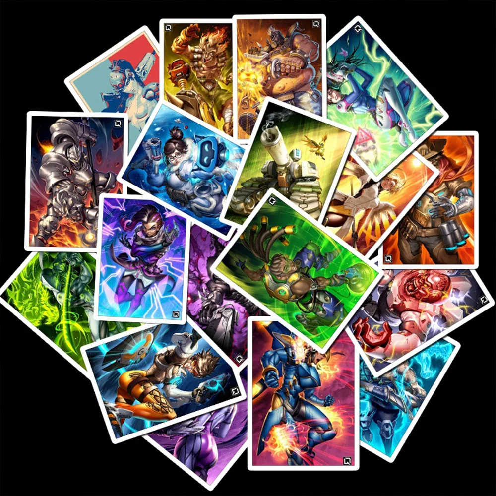 25 шт. школьные Стикеры для заметок s Papelaria Game Mccree Черная Лилия стикер канцелярских
