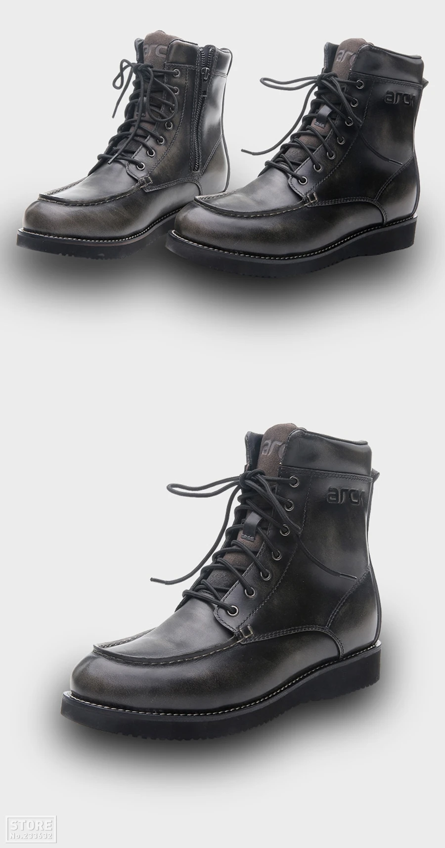 ARCX/мужские мотоциклетные ботинки; водонепроницаемые мотоциклетные ботинки; ботинки для мотокросса в винтажном стиле; обувь для путешествий на четыре сезона