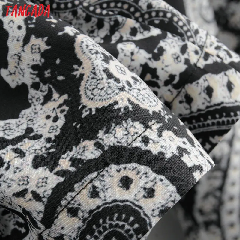 Tangada Women summer vintage floral print long jumpsuit sleeveless zipper female OL Jumpsuit 1F159 Tangada Women summer vintage floral print long jumpsuit sleeveless zipper female OL Jumpsuit 1F159