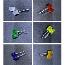 100 шт Многоцветный 10 мм светодиодный рассеянный красный желтый синий зеленый белый оранжевый теплый белый рассеянный объектив светодиодный яркий светодиодный светильник диоды
